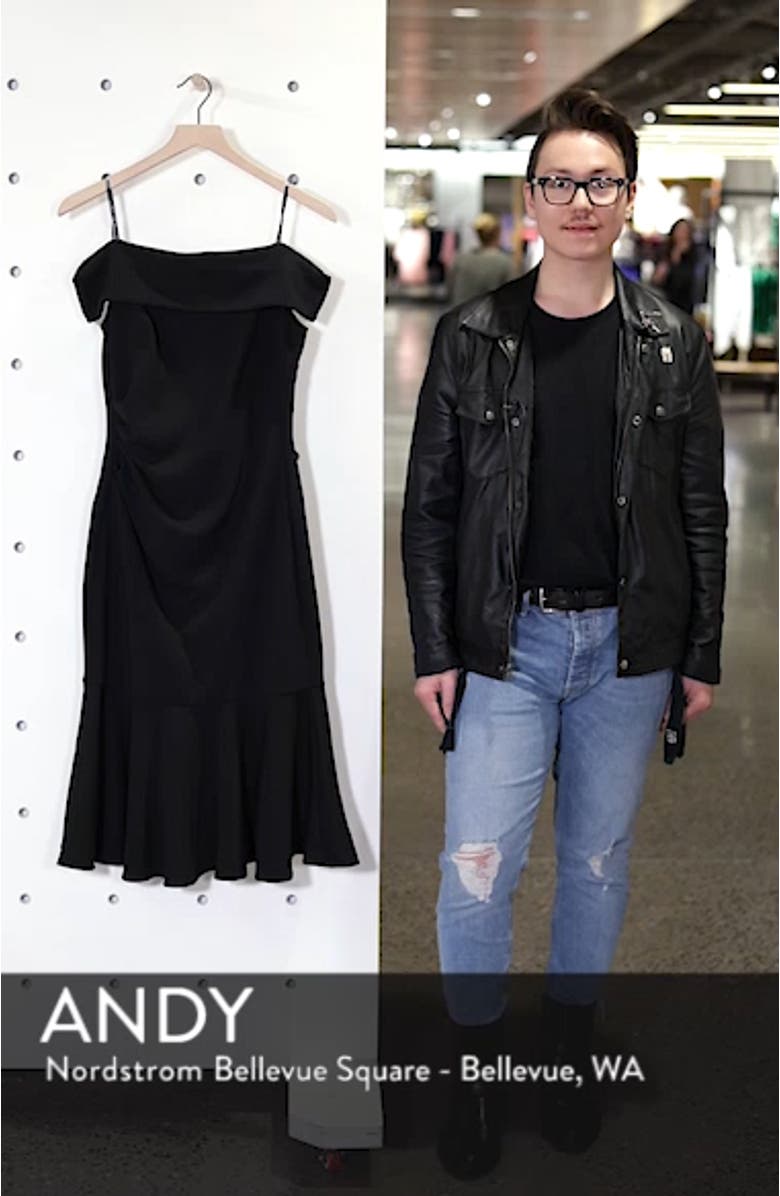 Off the Shoulder Midi Dress, sales video thumbnail