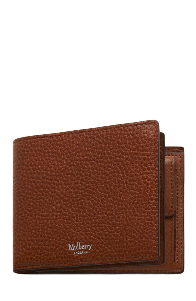 Mulberry 8 Card Leather Wallet with Coin Pouch, Alternate, color,