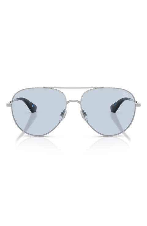 59mm Aviator Sunglasses