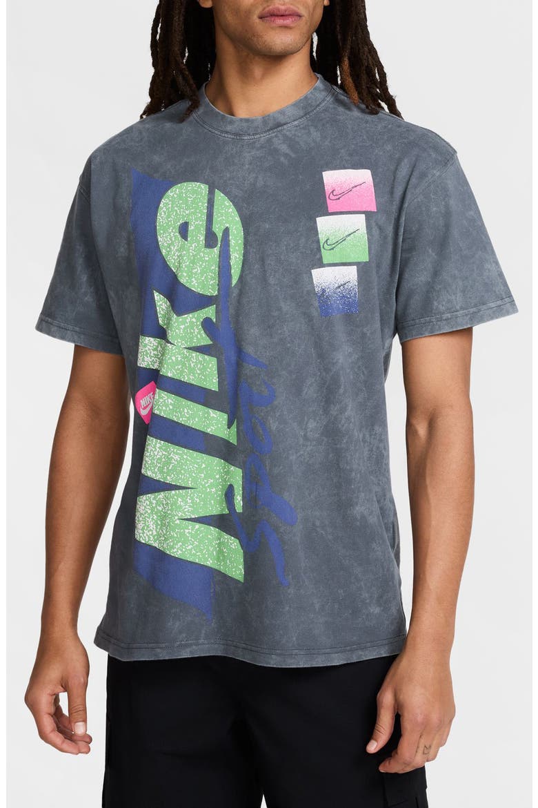 Max90 Cotton Graphic T-Shirt, Main, color, ANTHRACITE