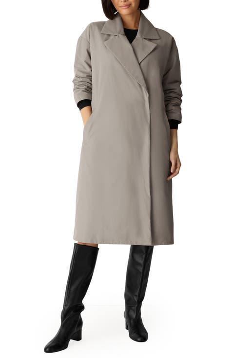 Padded Trench Coat