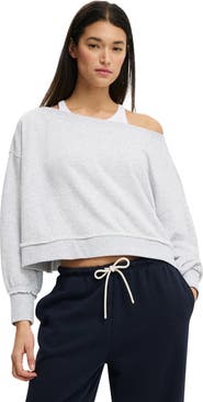 Cotton On Women's Off Shoulder Sweatshirt