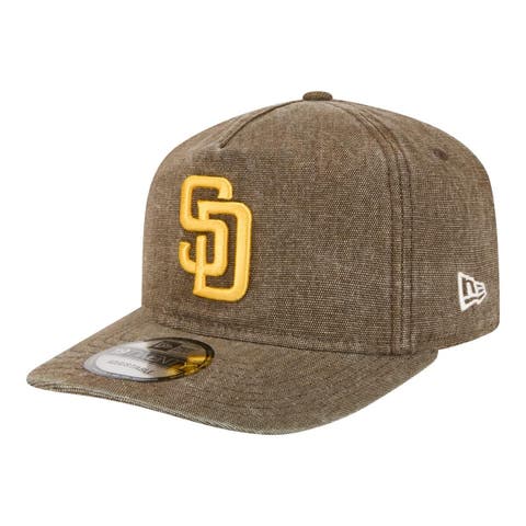 Men's New Era  Brown San Diego Padres  Denim Classic 19TWENTY Adjustable Hat