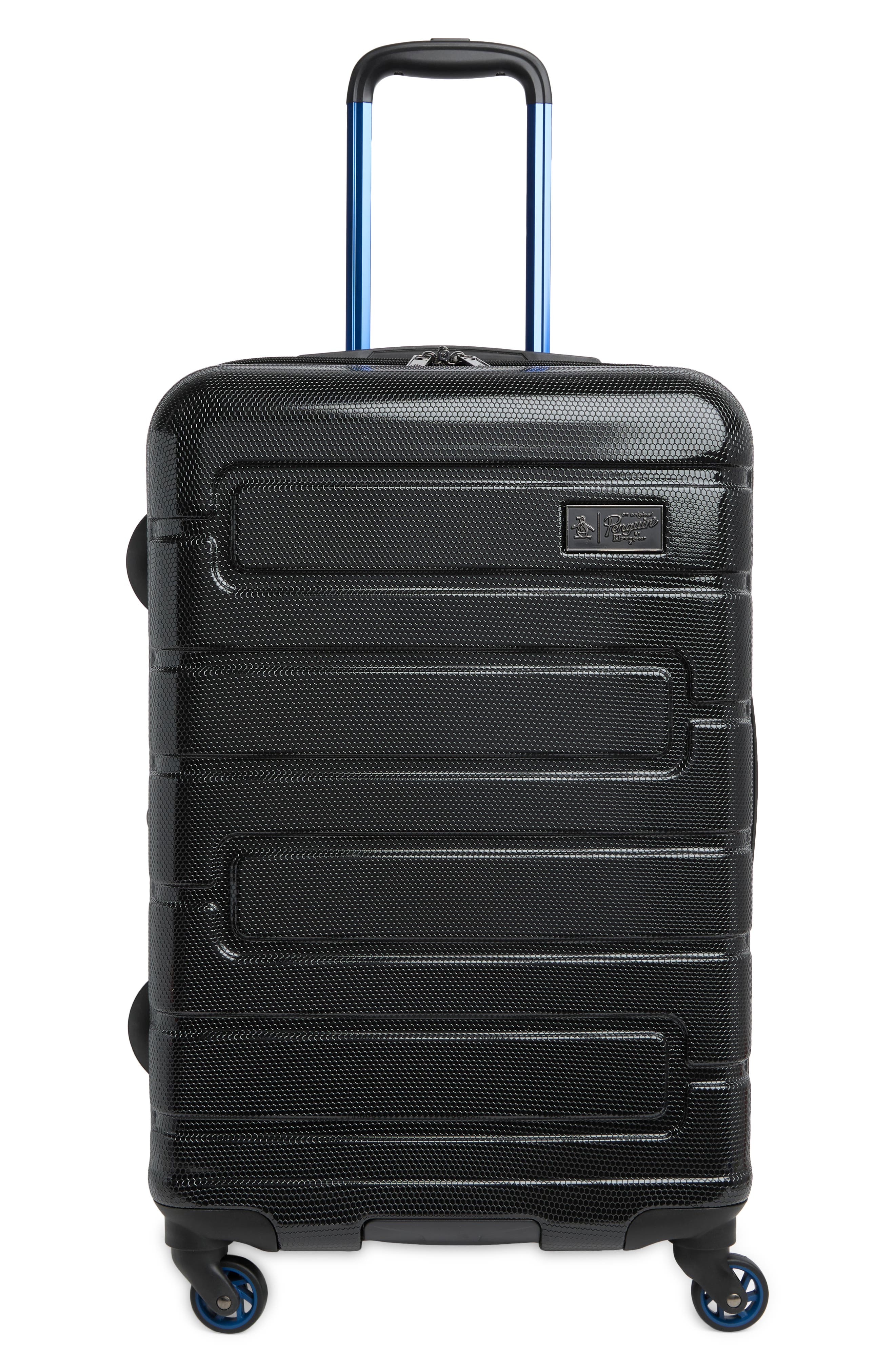 Original Penguin Crimson 25-Inch Hardside Spinner Luggage, Main, color, 