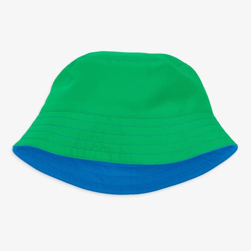 Primary Kids Reversible Sun Hat In Green