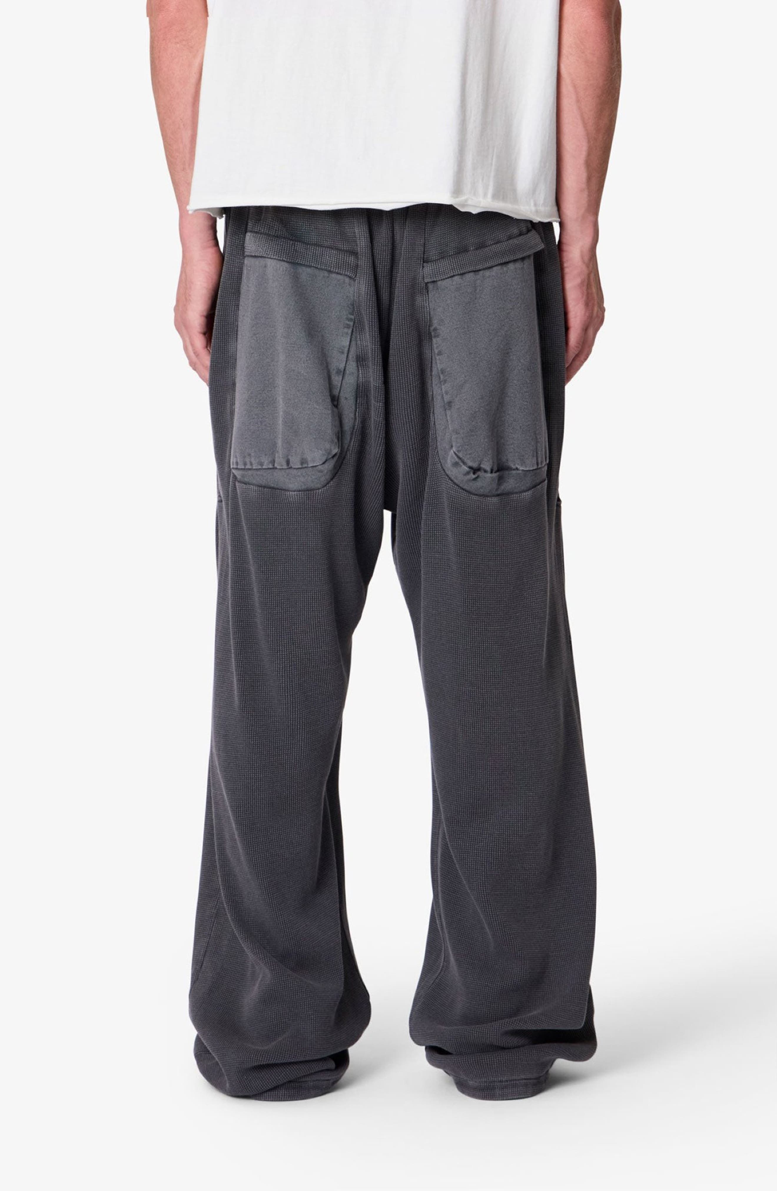 Thermal Cotton Cargo Sweatpants - image 2
