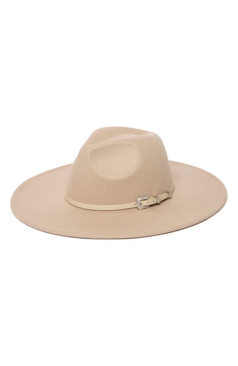 Western Belt Fedora Hat