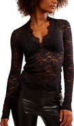 Free People All Day Lace Crop Top