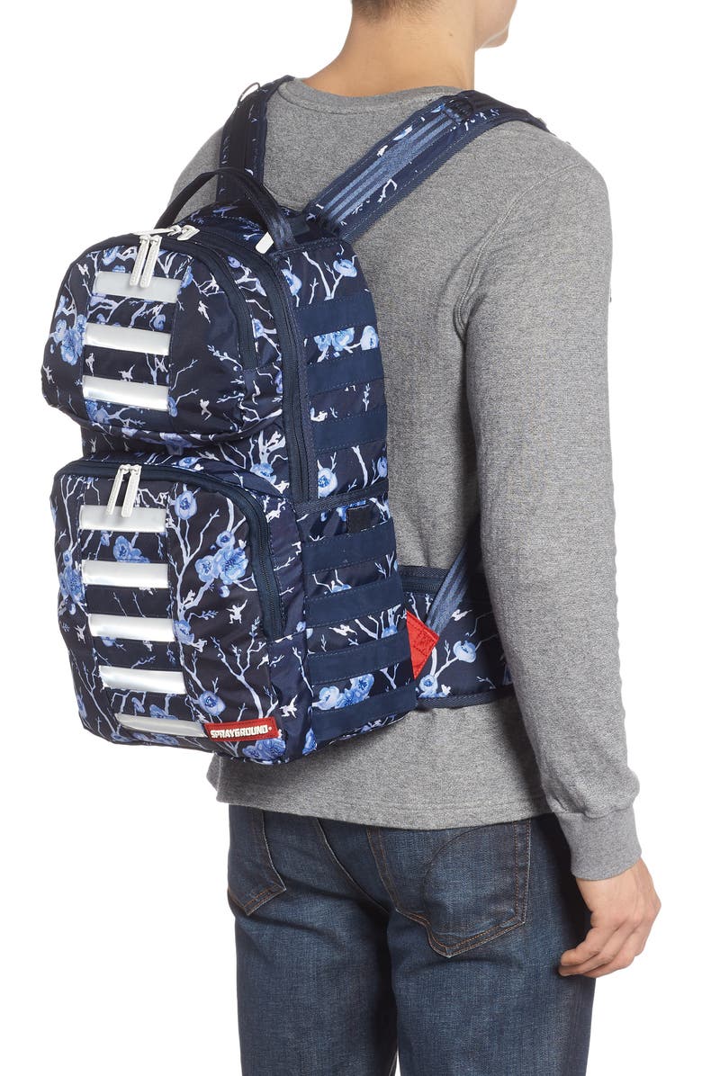 Sprayground Cherry Blossom LED Backpack, Alternate, color,
