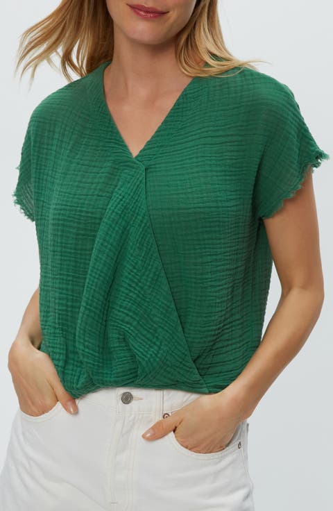 Women's Green Blouses | Nordstrom