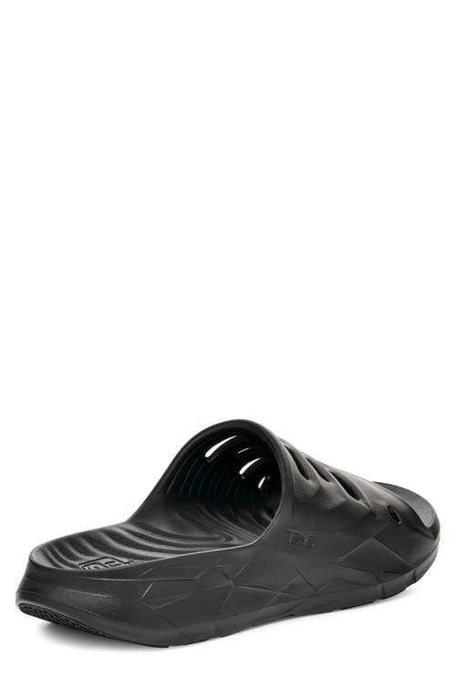 Teva Apretrail Slide Sandal In Black
