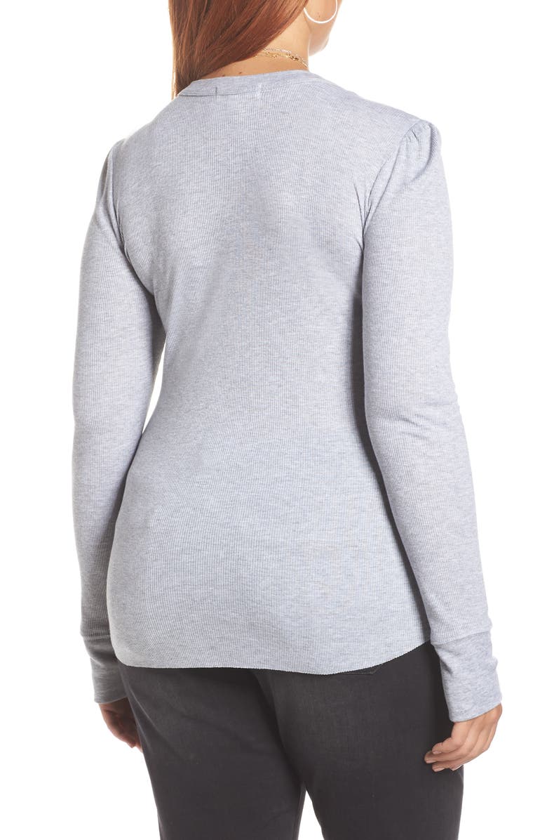 Treasure & Bond Puff Shoulder Tee, Alternate, color, 