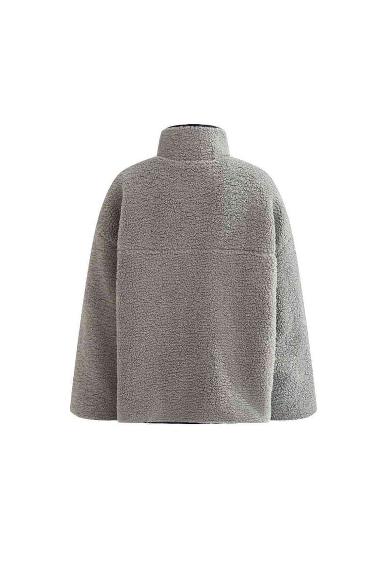 MOUSTACHE Fleece Pullover, Alternate, color, Grey