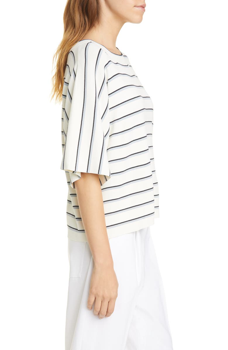 Judith & Charles Fleur Stripe Dolman Sleeve Top, Alternate, color, 