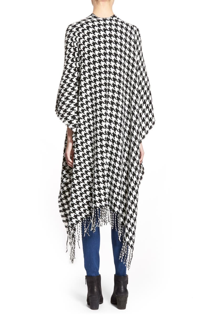 Capelli New York Capelli of New York Houndstooth Cape, Alternate, color,