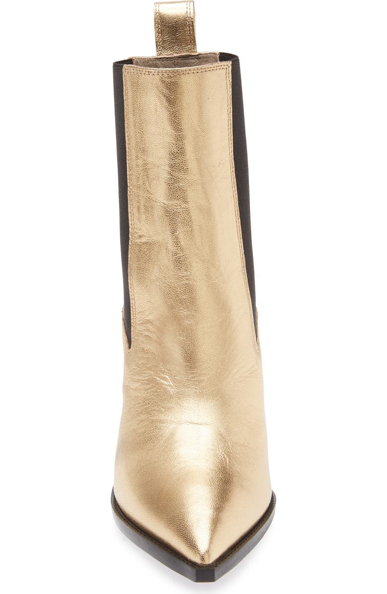 AllSaints Ria Metallic Chelsea Boot, Alternate, color,