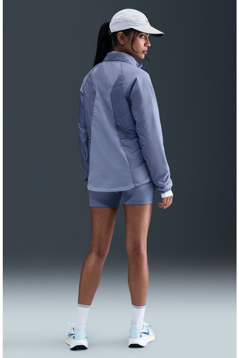 Swift Therma-FIT Running Jacket, Alternate, color, 499 WORLD INDIGO/ REFSIL