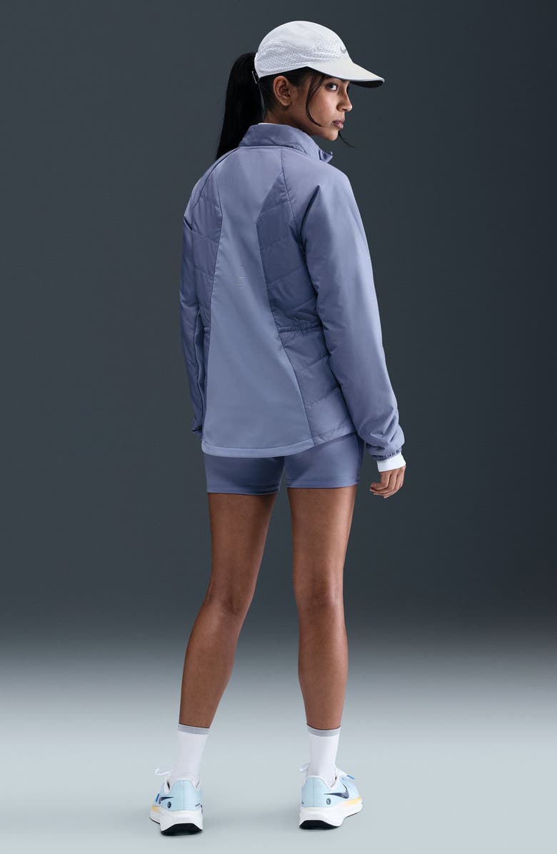 Nike Swift Therma-FIT Running Jacket, Alternate, color, 499 World Indigo/ Refsil