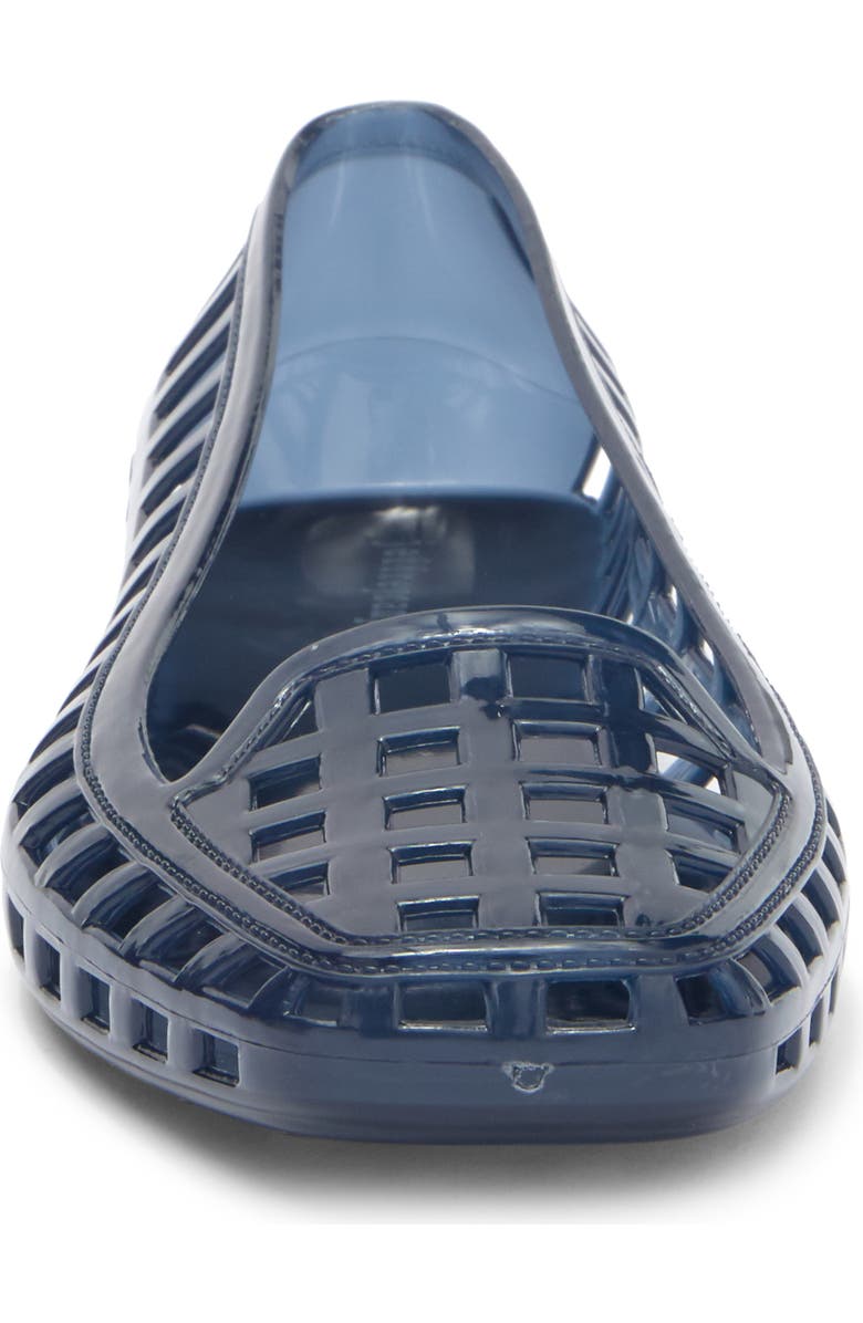 Jeffrey Campbell Sunnie Jelly Loafer Flat, Alternate, color, Blue