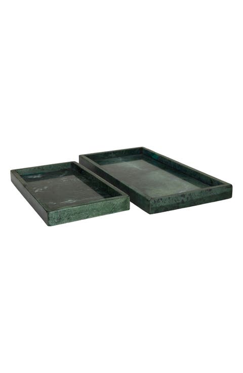 Marble Tray - Set of 2