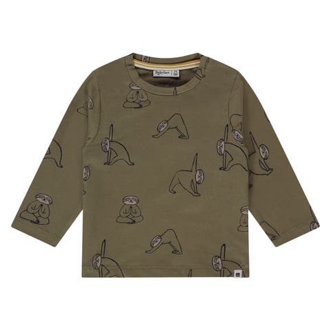 Allover Yoga Koala Long Sleeve Shirt