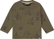 BABYFACE Allover Yoga Koala Long Sleeve Shirt