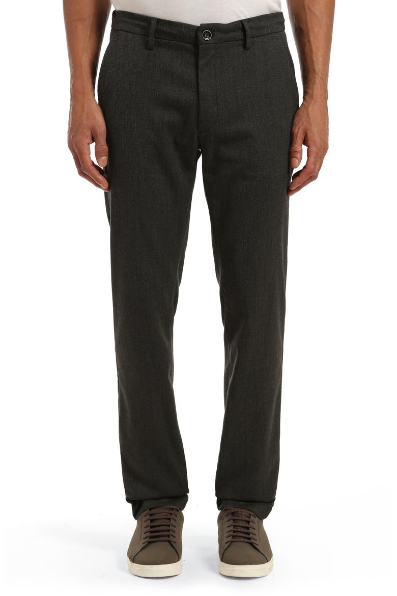 Seville Straight Leg Chino Pants, Main, color, SMOKE SMART FANCY