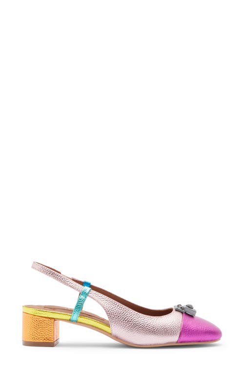 Kurt Geiger London Brixton Slingback Pump In Multi