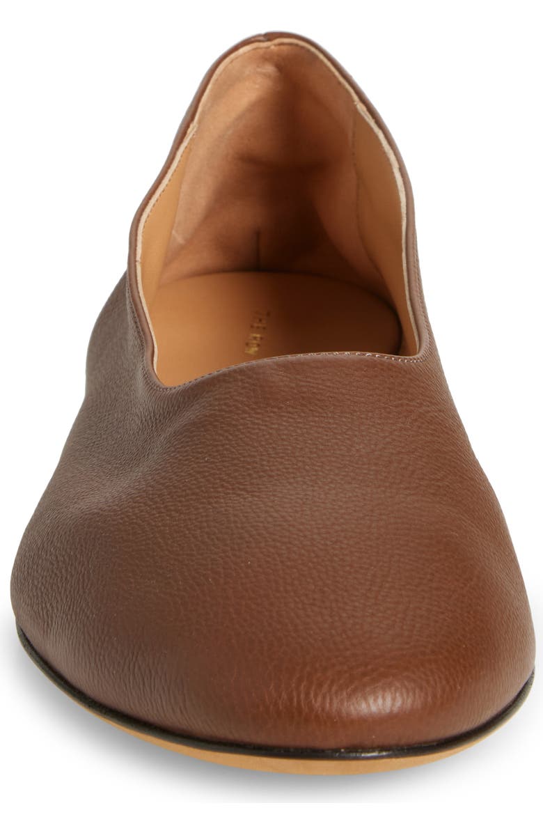 The Row Awar Ballerina Flat, Alternate, color, Mousse