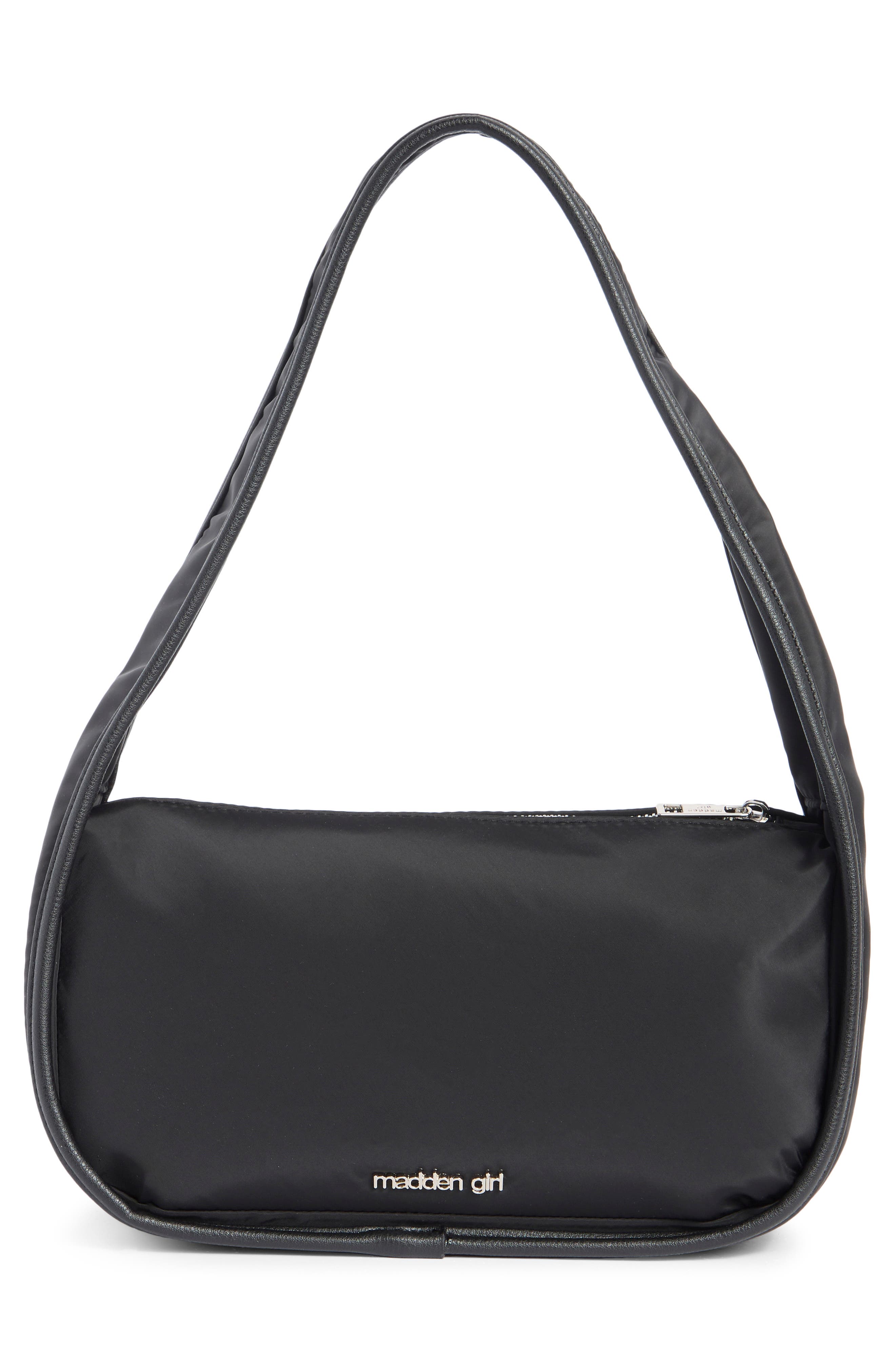 Madden Girl Cargo Shoulder Bag, Alternate, color, Black