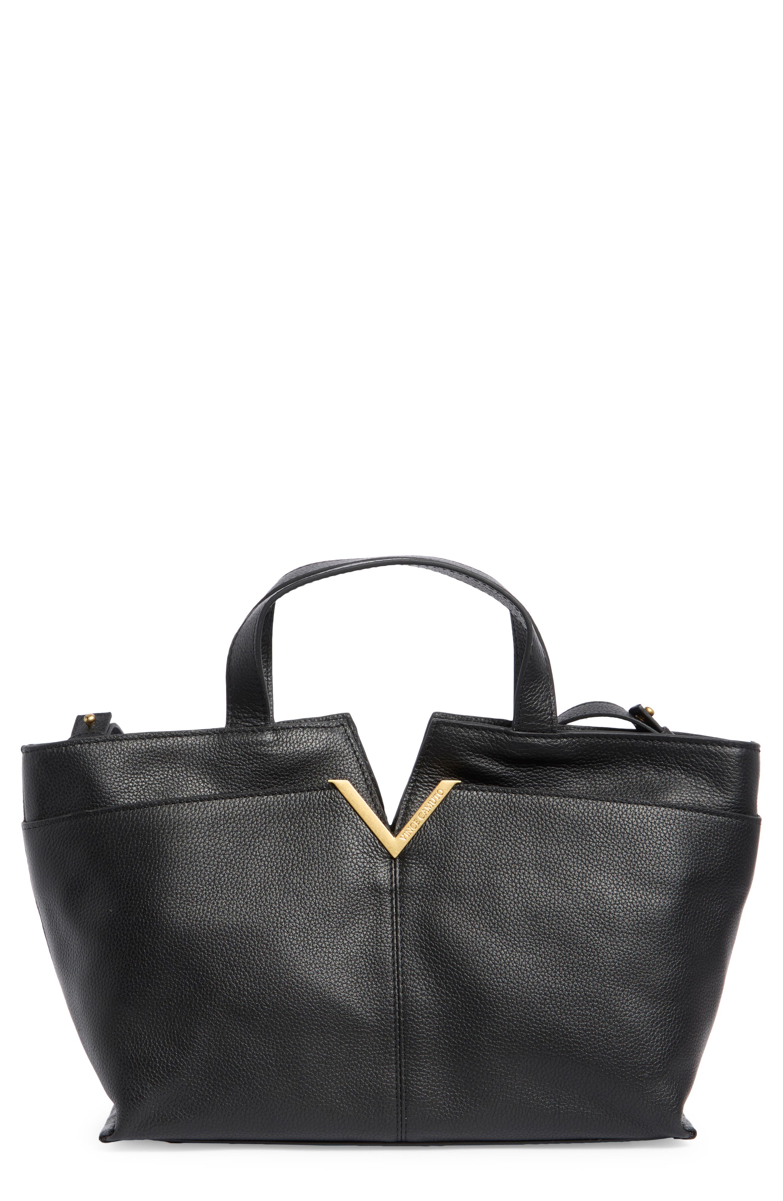 Vince Camuto April Leather Satchel