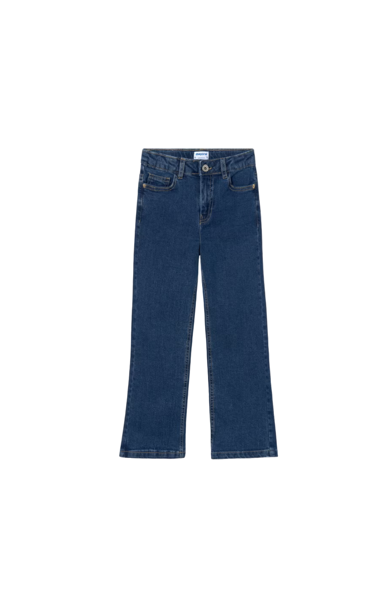 Mayoral Basic Flared Jeans, Main, color, Navy