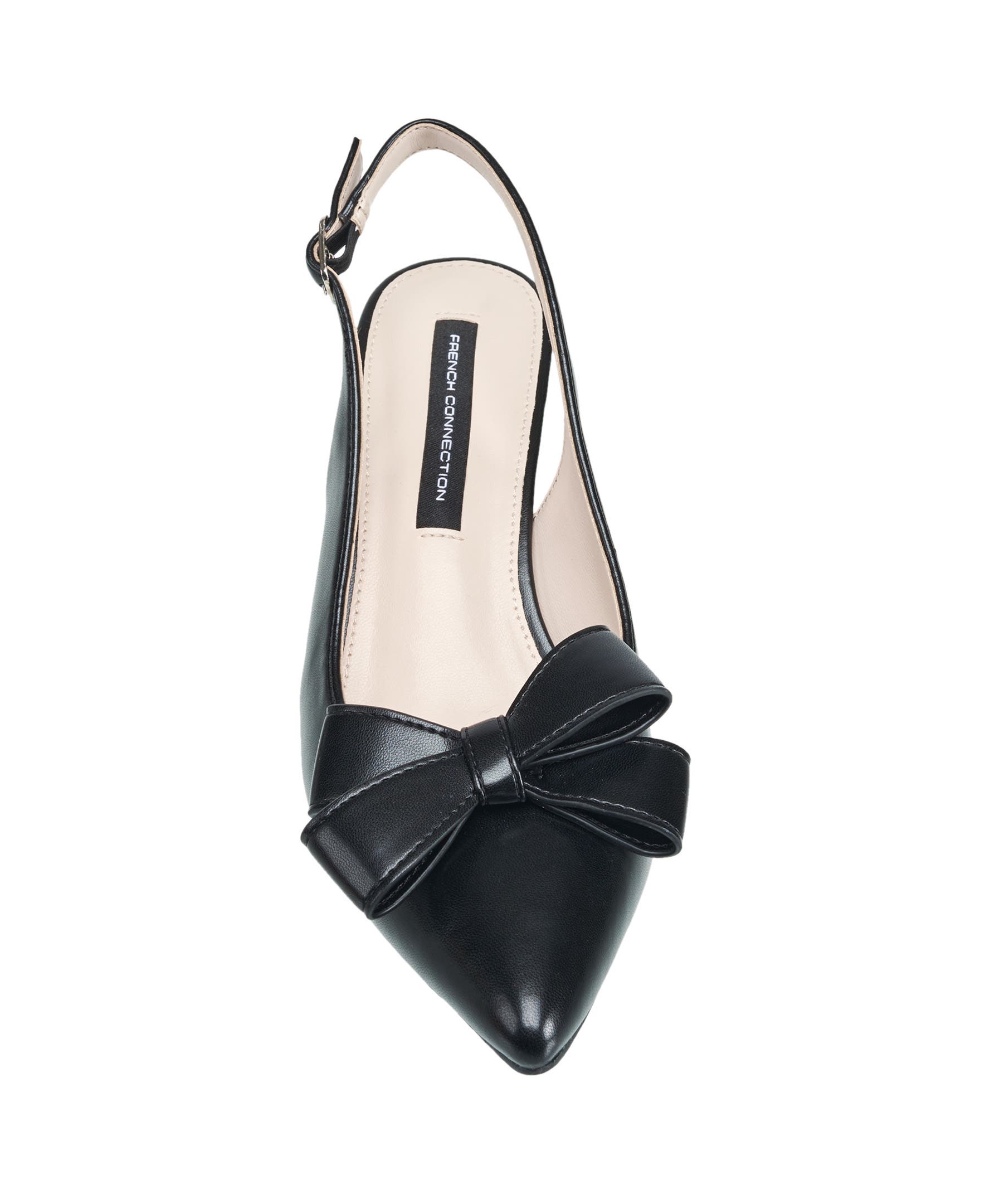 French Connection Brinton Oversized Bow Kitten Heel, Alternate, color, 