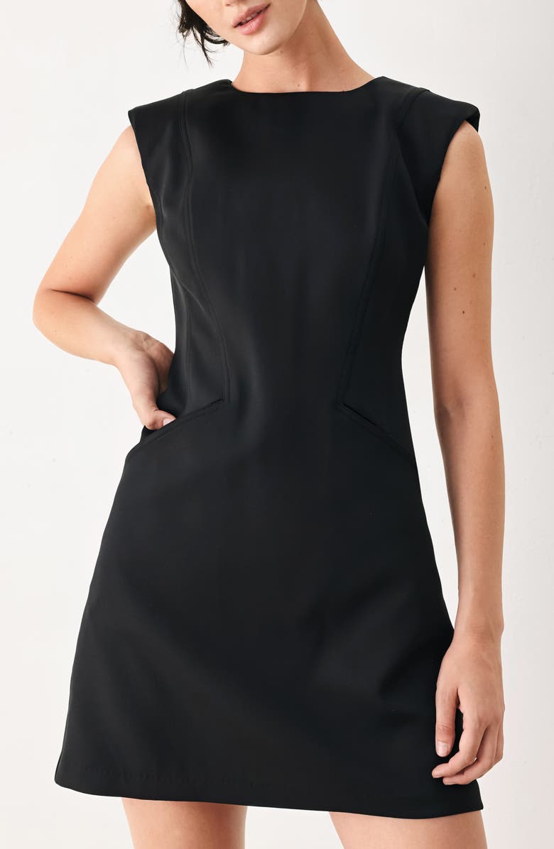 FREEMARKET A-Line Mindress, Alternate, color, Black