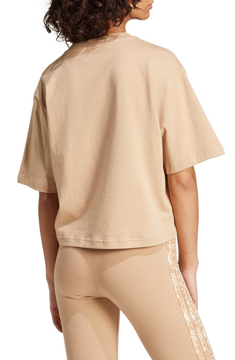 adidas 3-Bar Cotton Logo T-Shirt, Alternate, color,