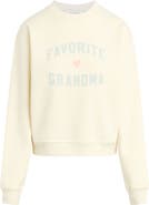 Favorite Daughter Favorite Grandma Cotton Blend Graphic Sweatshirt