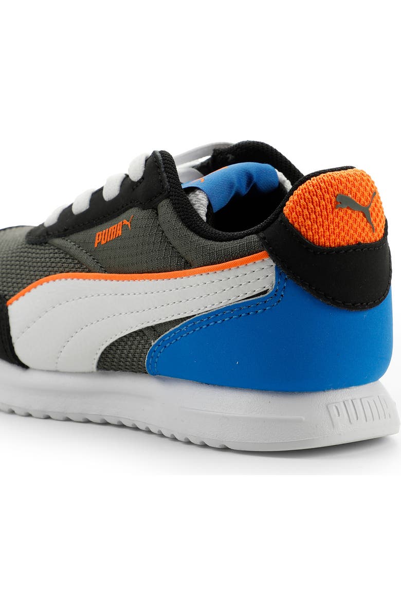 PUMA Kids' R78 Gravity Sneaker, Alternate, color, Mineral Gray/ White/ Orange