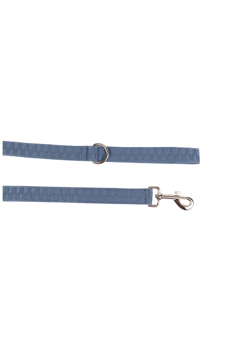 Checkered Wave Pet Leash, Alternate, color, WAVY BLUE