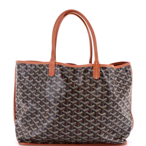 Anjou Reversible Tote Coated Canvas PM