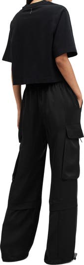 美品★ALLSAINTS★ BARBARA TROUSER AllSaints Women's Barbara Trouser, Black at Amazon Women's
