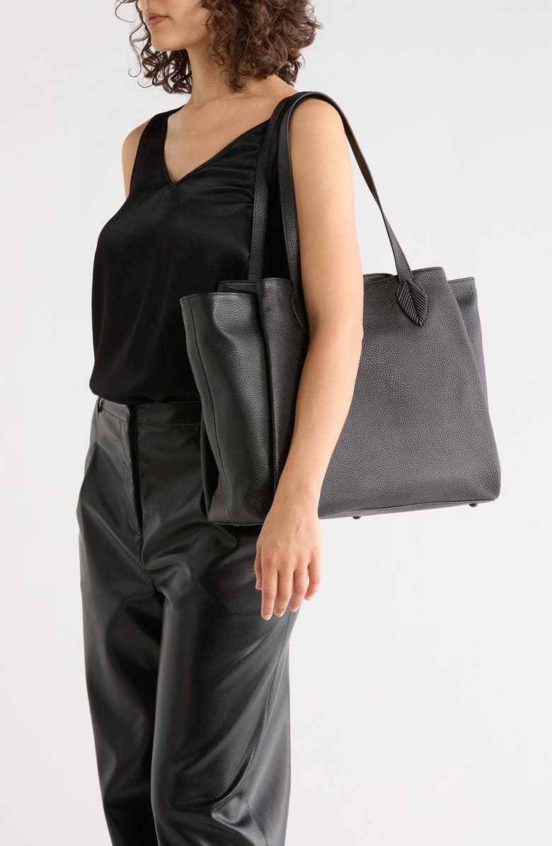 AIMEE Siren Laptop Tote Bag, Alternate, color, Black W Black