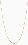 Oradina 14K Gold Rimini Rolo Chain
