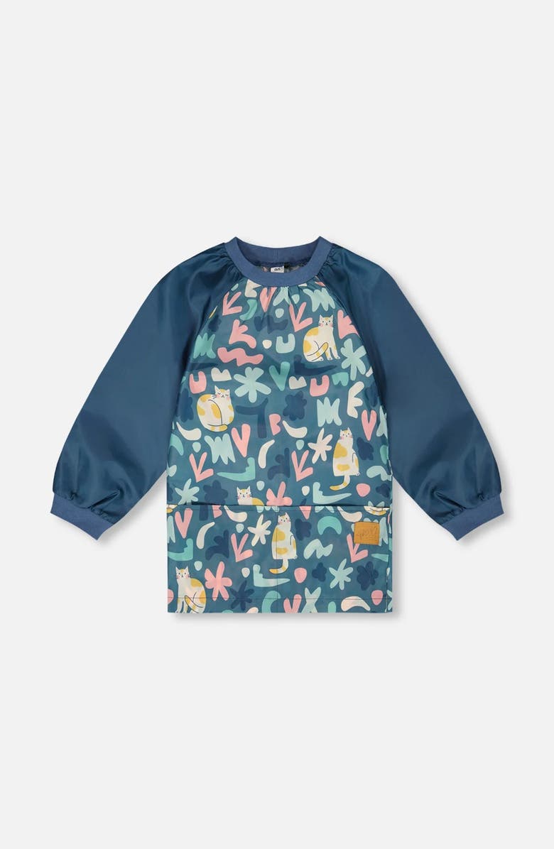 Deux par Deux School Apron Cat, Main, color,