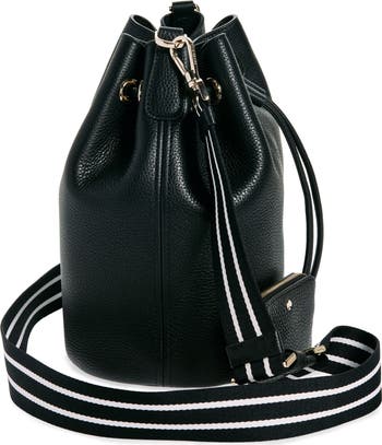 rosie leather bucket bag