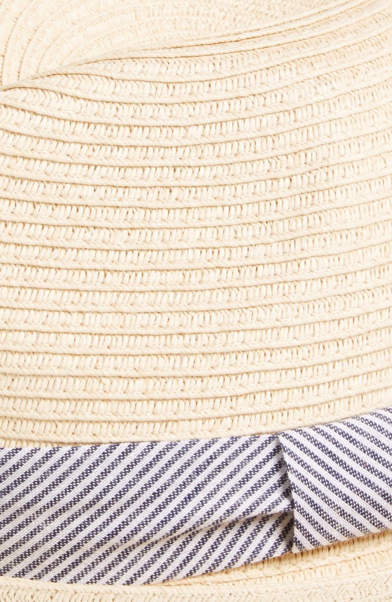 Glory Hats by Goorin 'Fireball' Straw Fedora, Alternate, color, 