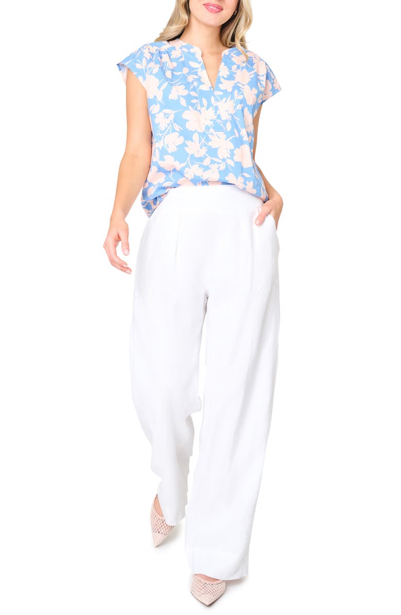GIBSONLOOK Easy Everyday Cotton Pants, Alternate, color, White