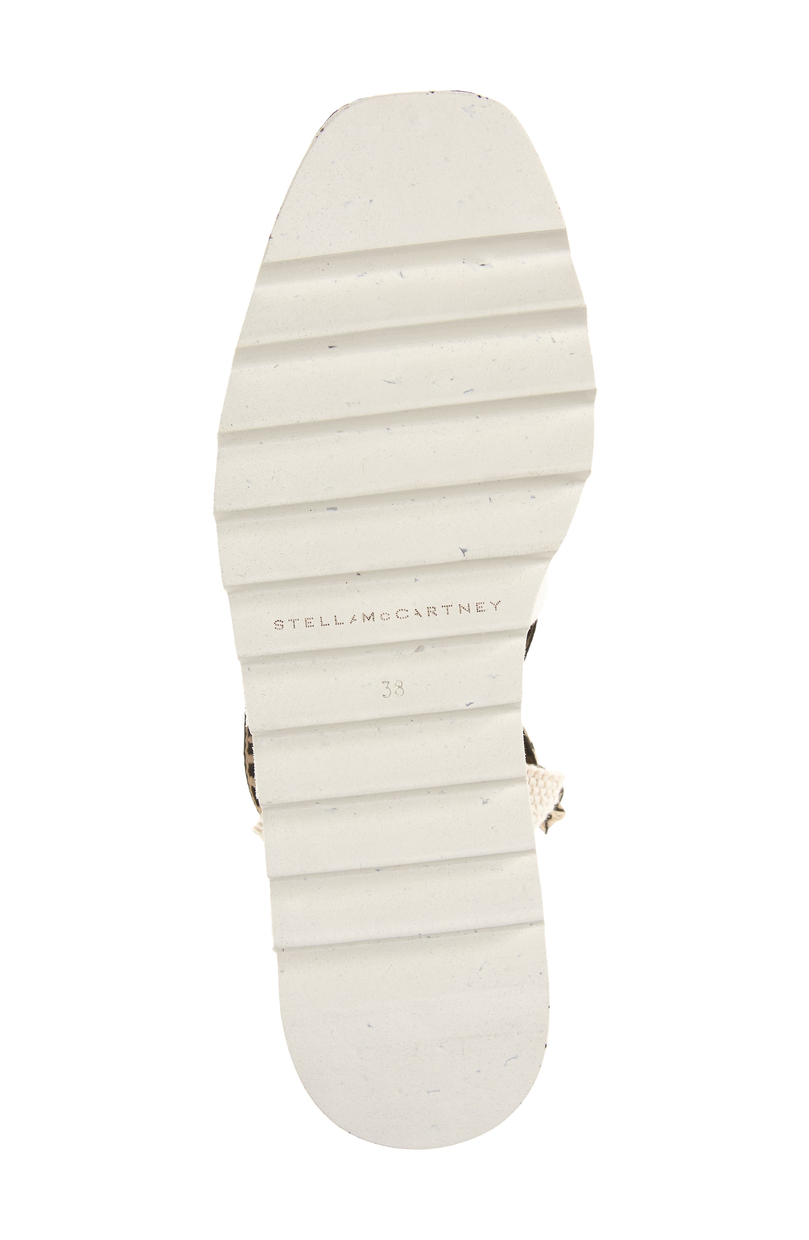 Gaia Logo Strap Espadrille, Alternate, color, CAMELIA