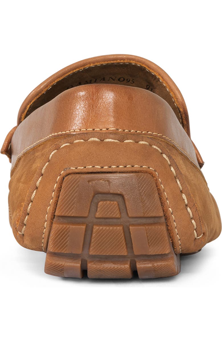Donald Pliner Damiano Woven Moc Toe Loafer, Alternate, color, Saddle