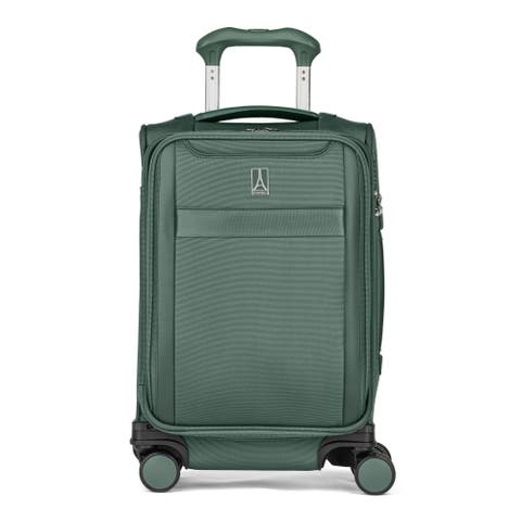 Versapack + Lightweight Softside Expandable 20" Compact Carry On Spinner Luggage