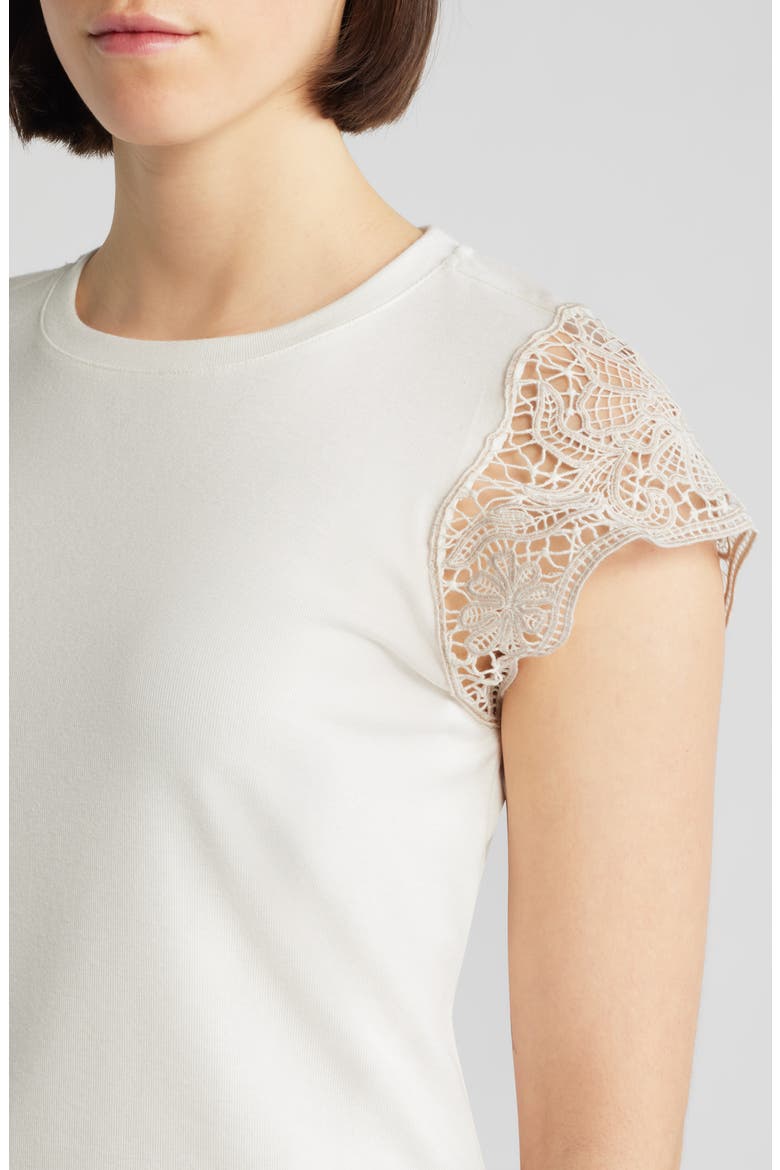 Crochet Knit Top, Alternate, color, OFF WHITE/ NATURAL